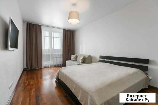 1-комнатная квартира, 55 м², 14/16 эт. в аренду посуточно в Новосибирске Новосибирск - изображение 1