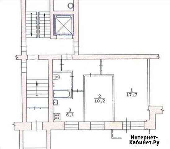 2-комнатная квартира, 42.9 м², 1/9 эт. на продажу в Екатеринбурге Екатеринбург