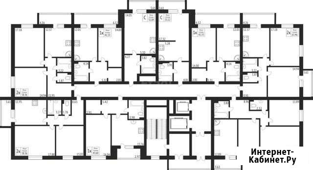 3-комнатная квартира, 73.4 м², 2/17 эт. на продажу в Перми Пермь - изображение 1