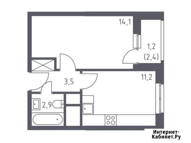 1-комнатная квартира, 32.9 м², 20/32 эт. на продажу в Красногорске Московской области Красногорск - изображение 1