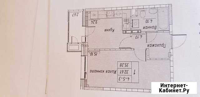 1-комнатная квартира, 35.3 м², 5/9 эт. на продажу в Набережных Челнах Набережные Челны - изображение 1