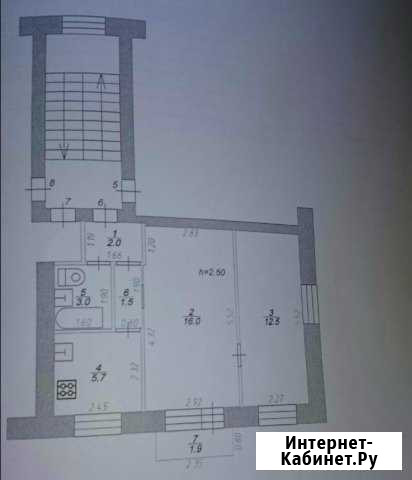 2-комнатная квартира, 41 м², 2/2 эт. на продажу в Бежецке Бежецк - изображение 1