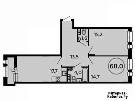 2-комнатная квартира, 68 м², 3/16 эт. на продажу в Коммунарке Коммунарка