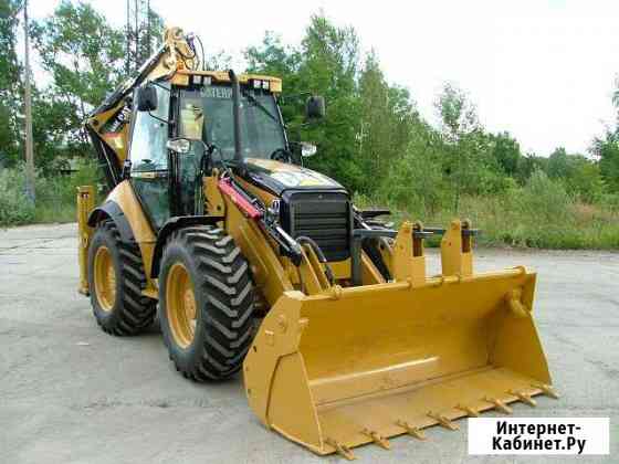 Экскаватор погрузчик CAT 434 F Аренда Краснодар