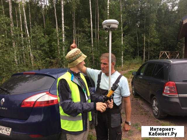 Вынос границ, Геодезия, Межевание участка Пушкин - изображение 1