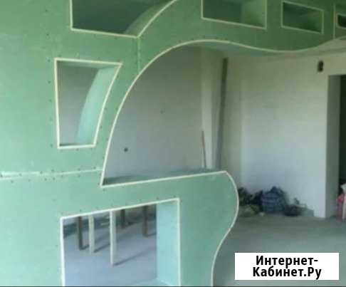 Монтаж гипсокартона; укладка ламината, паркета;гвл Петрозаводск - изображение 1