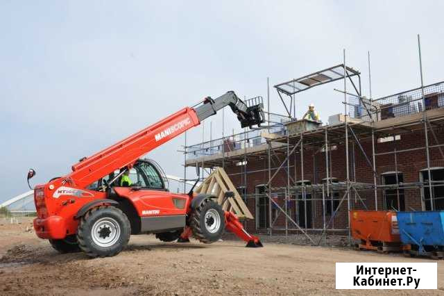 Аренда телескопического погрузчика Manitou Москва - изображение 1