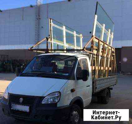 Перевозка окон. Доставка стекла. Пирамида бок 4м Санкт-Петербург