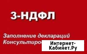 Заполнение деклараций 3-ндфл Вельск - изображение 1