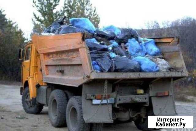 Вывоз мусора а.м Камаз 10 куб Смоленск - изображение 1