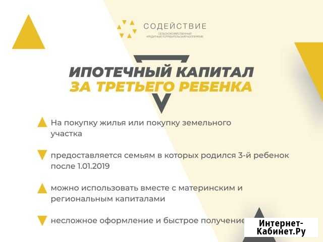 Ипотечный капитал за третьего ребенка Шахты - изображение 1