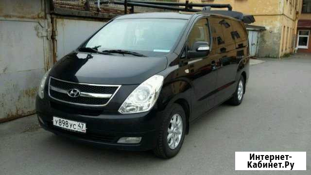 Микроавтобус в аренду Hyundai Starex заказ микроав Санкт-Петербург - изображение 1