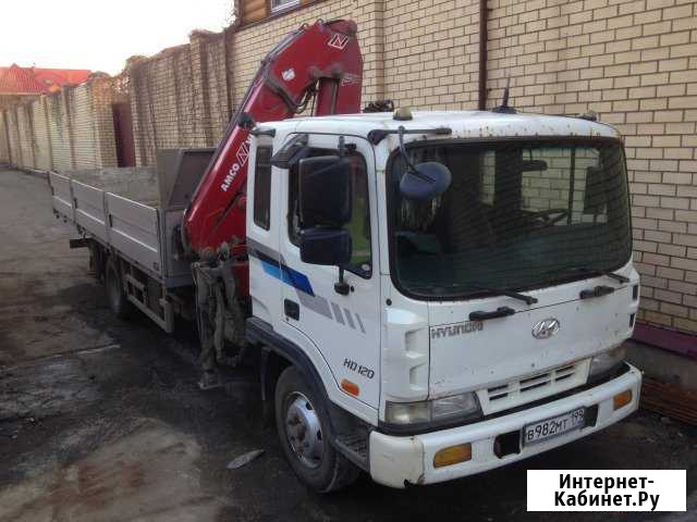 Манипулятор с пирамидой стрела 3т борт 5т 6х2,4м Москва - изображение 1