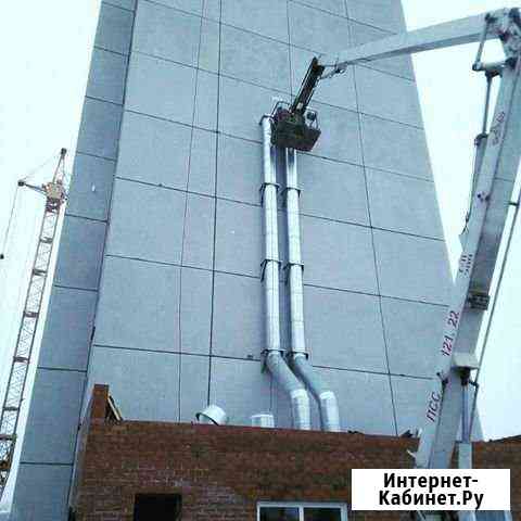 Монтаж дымоходов из нержавеющей стали под ключ Миасс