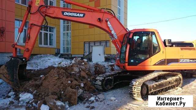 Аренда гусеничного экскаватора Doosan S225NLC Сергиев Посад - изображение 1