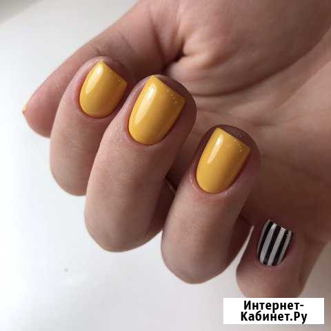 Маникюр/педикюр+гель-лак(шеллак Shellac Beautix) Москва - изображение 1