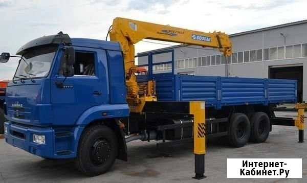 Услуги крана-манипулятора 7т и автовышки 18м Курск - изображение 1