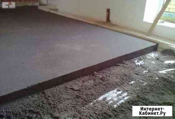 Стяжка пола по маякам Самара