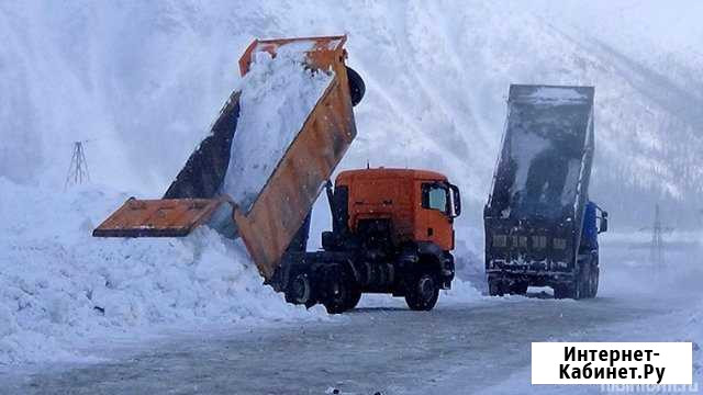 Уборка, вывоз снега, услуги самосвалов 6х6, 18-20м Сургут - изображение 1