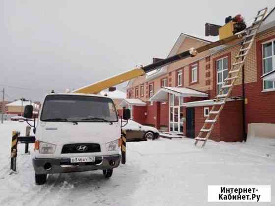 Услуги автовышки агп 16м, Камаз-манипулятор стрела Уфа