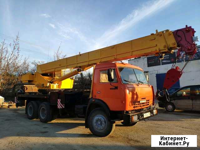 Аренда автокрана (крана) Ивановец 25 тонн,21,7 мет Симферополь - изображение 1