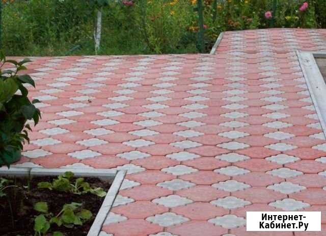 Укладка бардюра,брусчатки,плитки тротуарной Краснодар - изображение 1