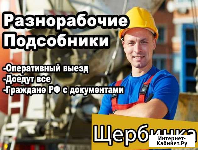 Разнорабочие Щербинка - изображение 1