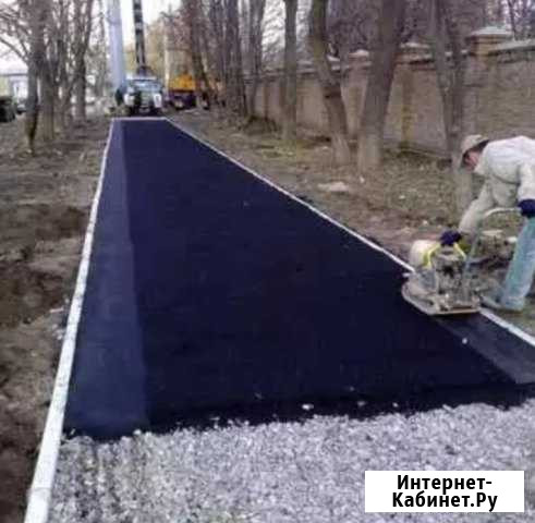 Асфальтирование и укладка тротуарной плитки Азов - изображение 1