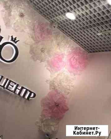 Украшение стен цветами Мытищи