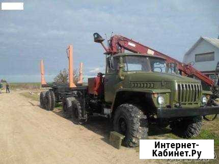 Аренда лесовоза урал с манипулятором Санкт-Петербург - изображение 1