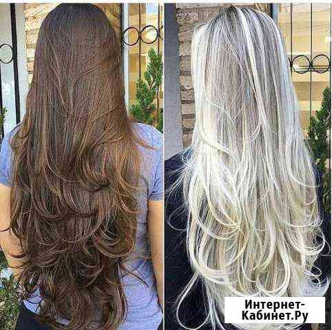 Блонд высочайшей степени сложности, AirTouch и пр Санкт-Петербург