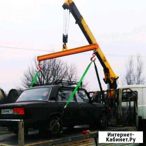 Эвакуатор кран манипулятор бортовой 5 тонн Москва - изображение 1