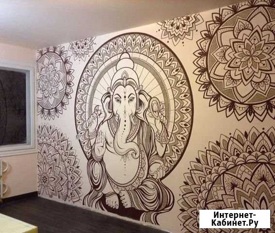 Роспись стен Москва - изображение 1