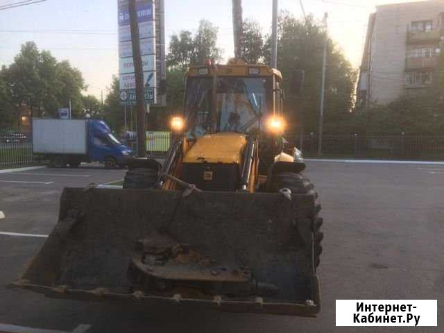 Аренда экскаватора погрузчика с гидромолотом Москва - изображение 1