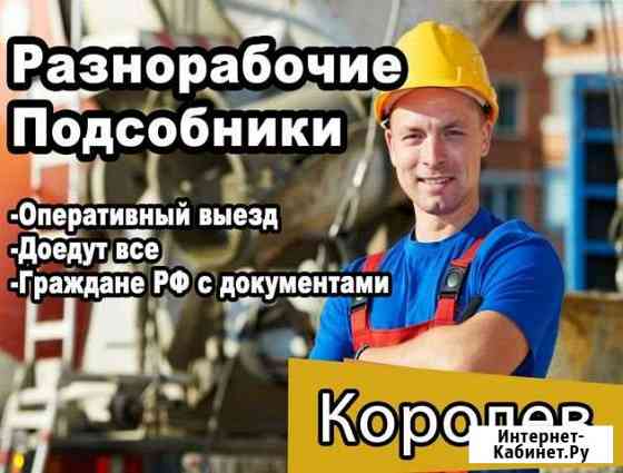 Разнорабочие Королев