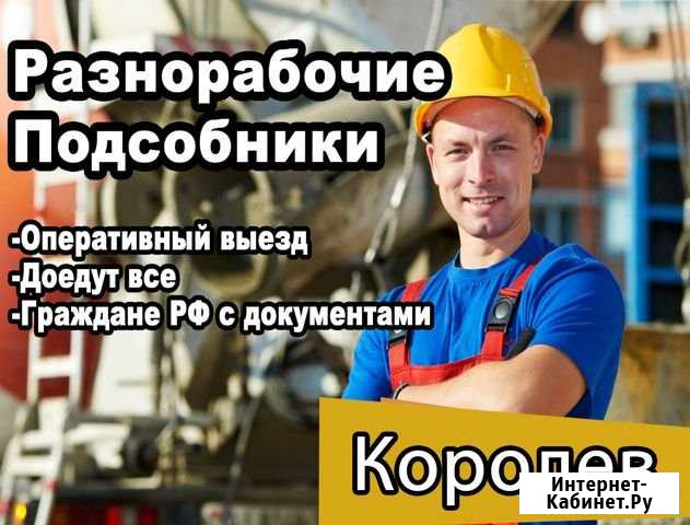 Разнорабочие Королев - изображение 1