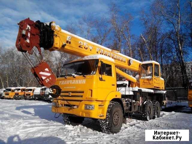 Услуги. Автокрана кс-55713-5Ввездеход,вылет 28.25т Йошкар-Ола - изображение 1