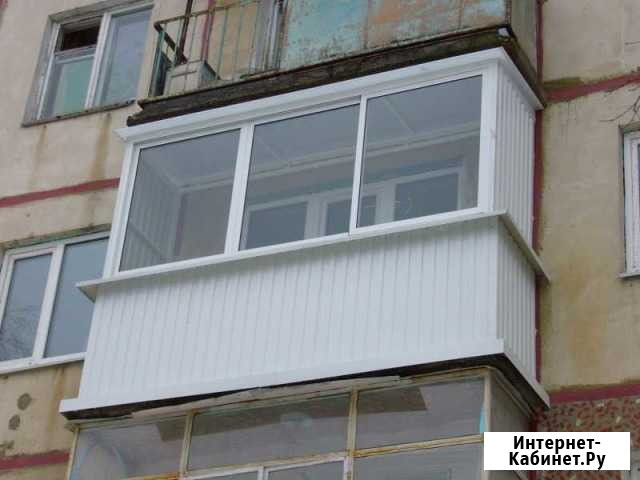 Остекление балконов И лоджий, входные двери Абакан - изображение 1