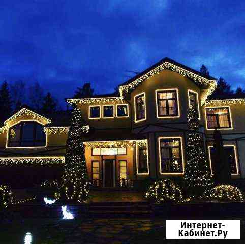 Новогоднее Оформление Дома Краснодар