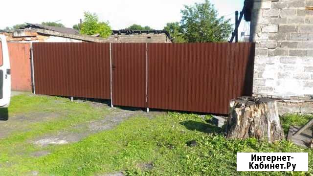 Заборы из профлиста. Калитка в подарок Новокузнецк - изображение 1