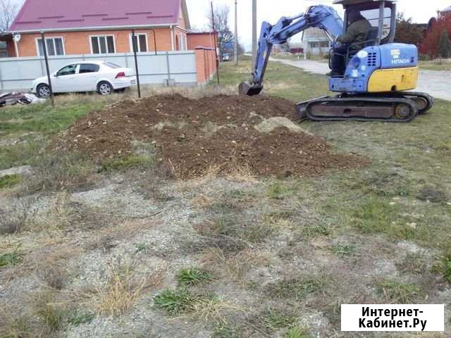 Услуги мини эксковатора Хитачи Мостовской - изображение 1