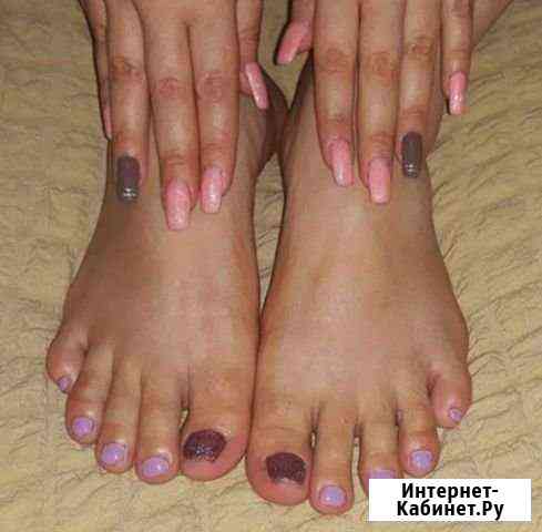 Маникюр/педикюр+гель-лак,нарашивание Ростов-на-Дону