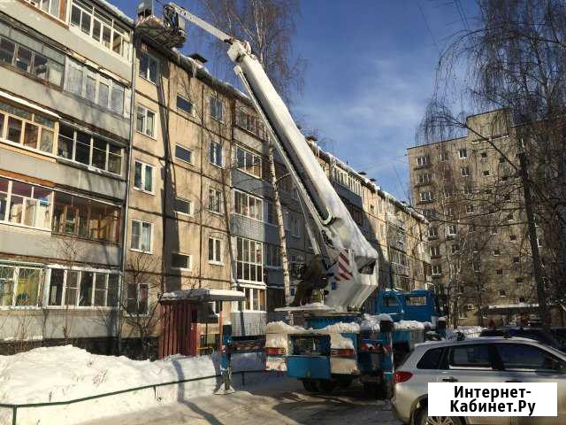 Аренда(услуги) автовышки 28 м 32 м и 45 м телескоп Ярославль - изображение 1