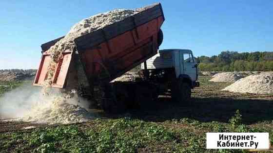 Жом сырой и сухой с доставкой Воронеж