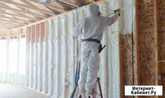 Утепление дома пенополиуретаном Санкт-Петербург