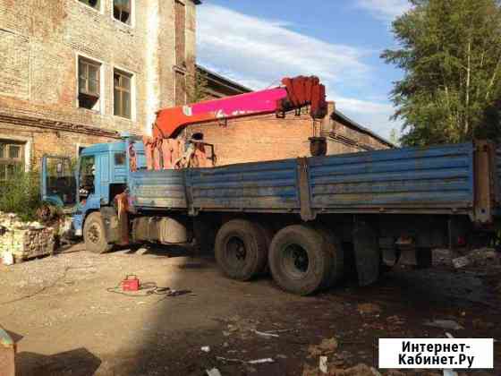 Автокран бортовой 5 тонн на базе Камаз Красноярск