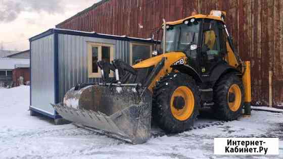 Аренда экскаватора погрузчика JCB 4CX в спб Санкт-Петербург