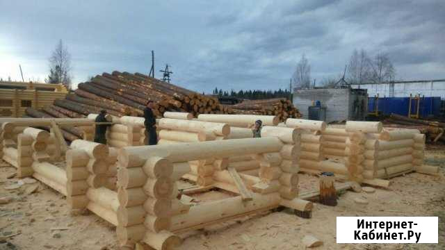 Строительство срубов из Архангельского леса.Ручная Плесецк - изображение 1