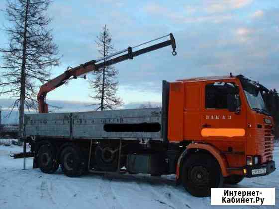 Манипулятор услуги.кму.грузоперевозки 15 тонн Петрозаводск