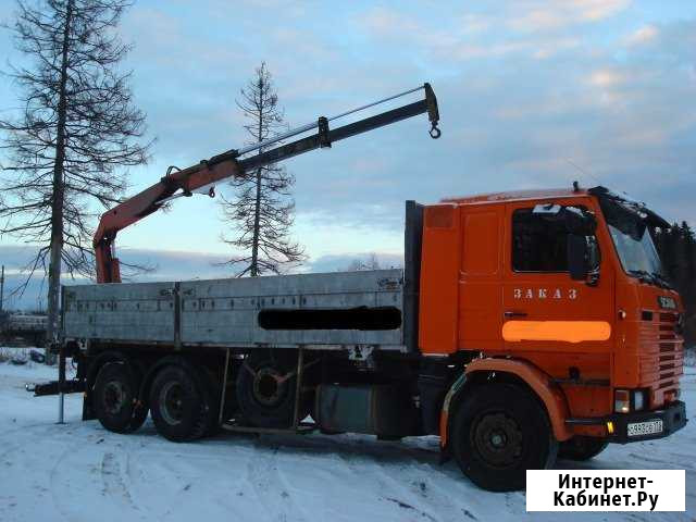 Манипулятор услуги.кму.грузоперевозки 15 тонн Петрозаводск - изображение 1